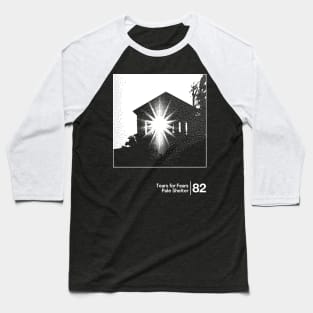 Tears For Fears - Pale Shelter / Minimalist Graphic Artwork Baseball T-Shirt